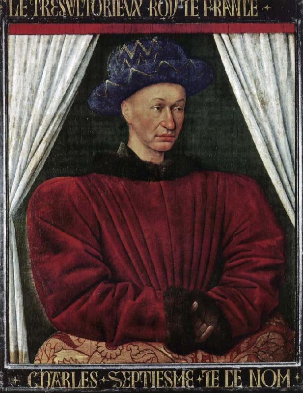 Jean Fouquet Portrait of Charles VII China oil painting art